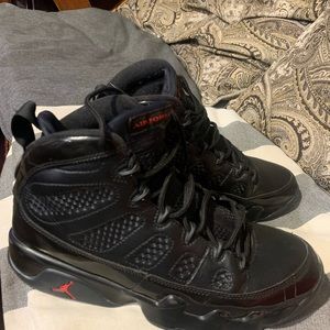 AIR JORDAN 9 RETRO 'BRED' size 8.5